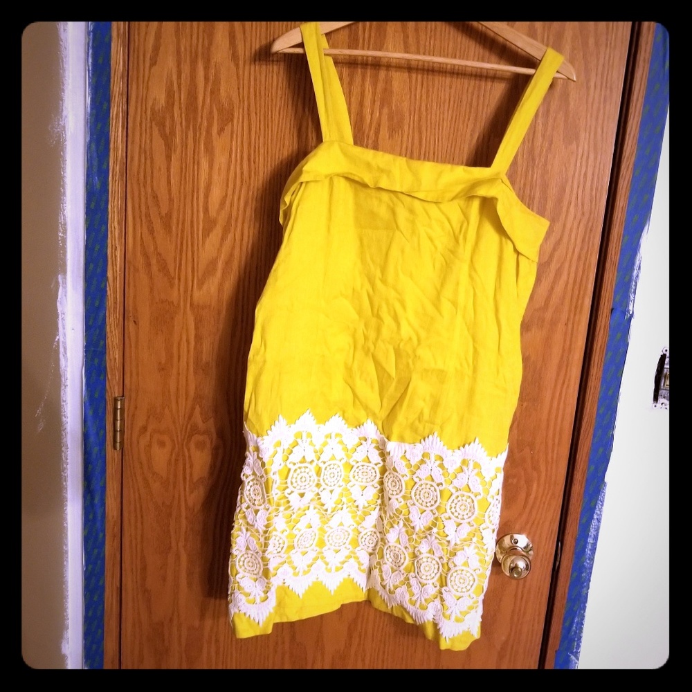 Yellow dress